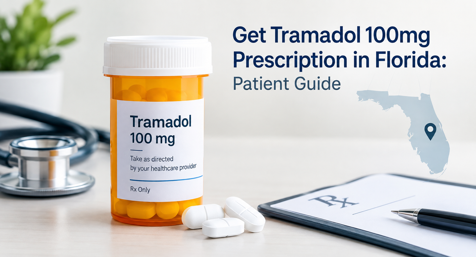 Get Tramadol 100mg Prescription in Florida: Patient Guide