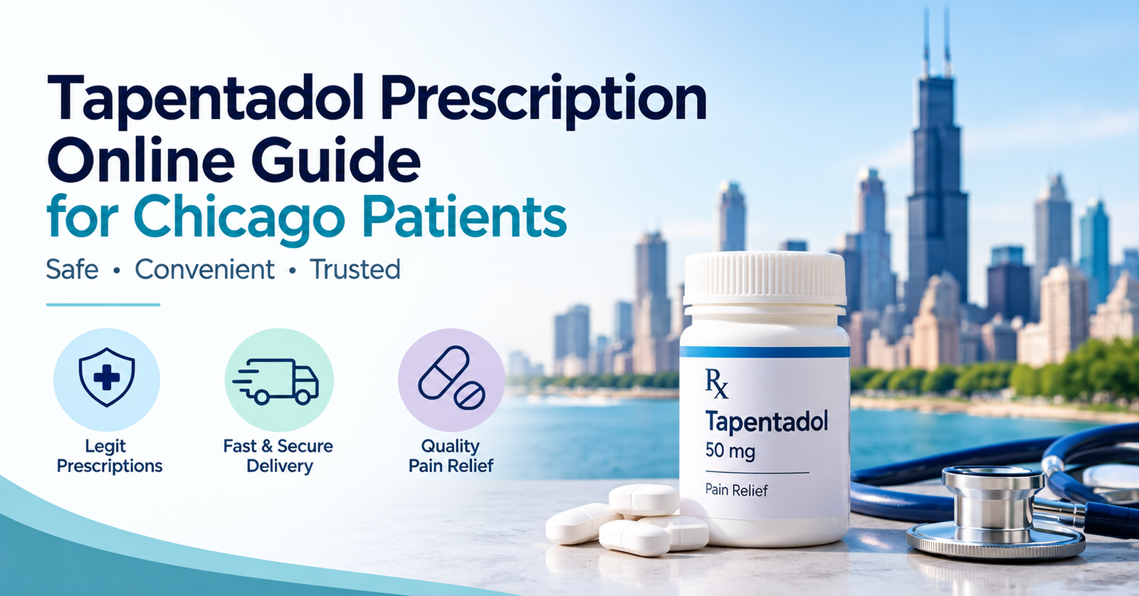 Tapentadol Prescription Online Guide for Chicago Patients